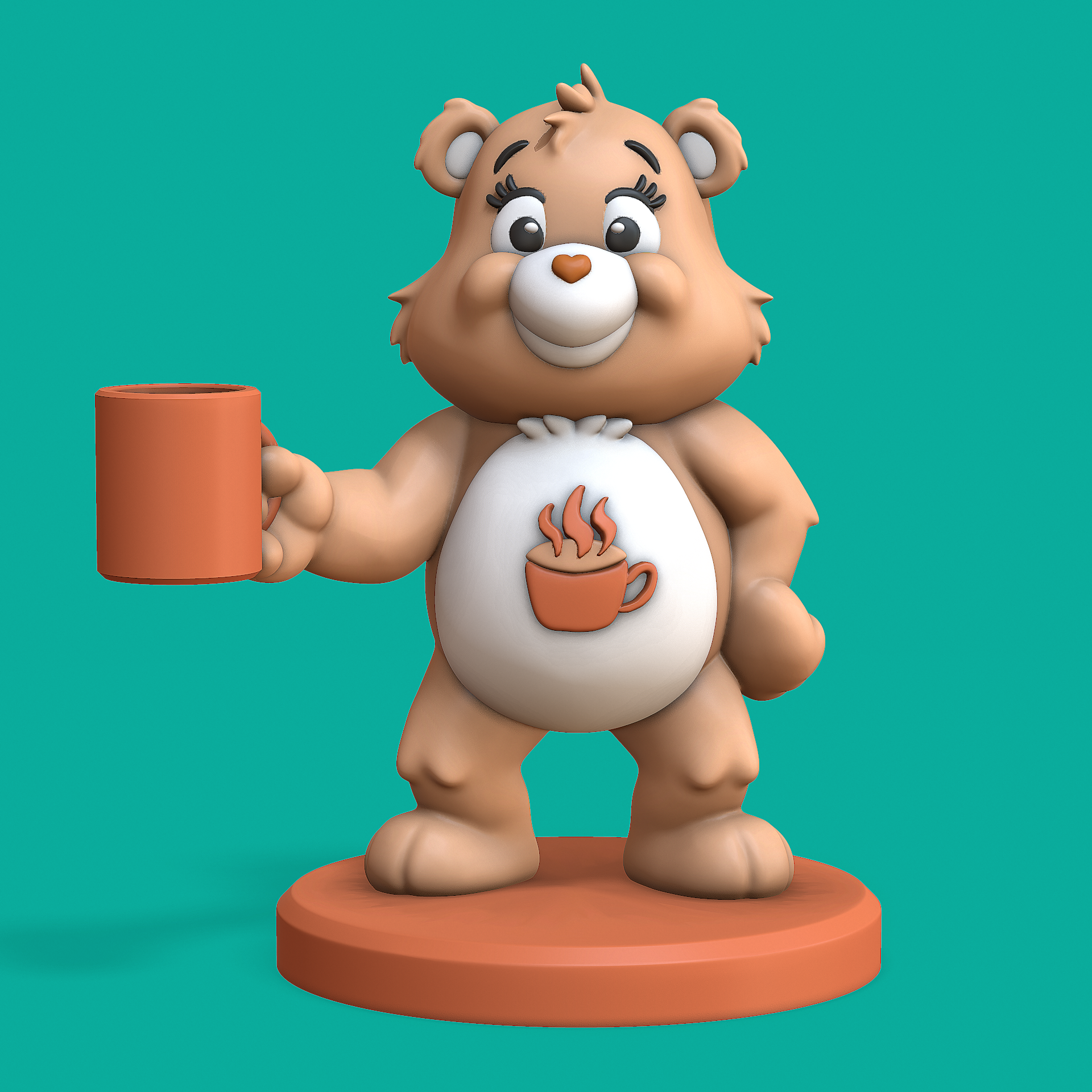 Care Bears - Coffe Bear