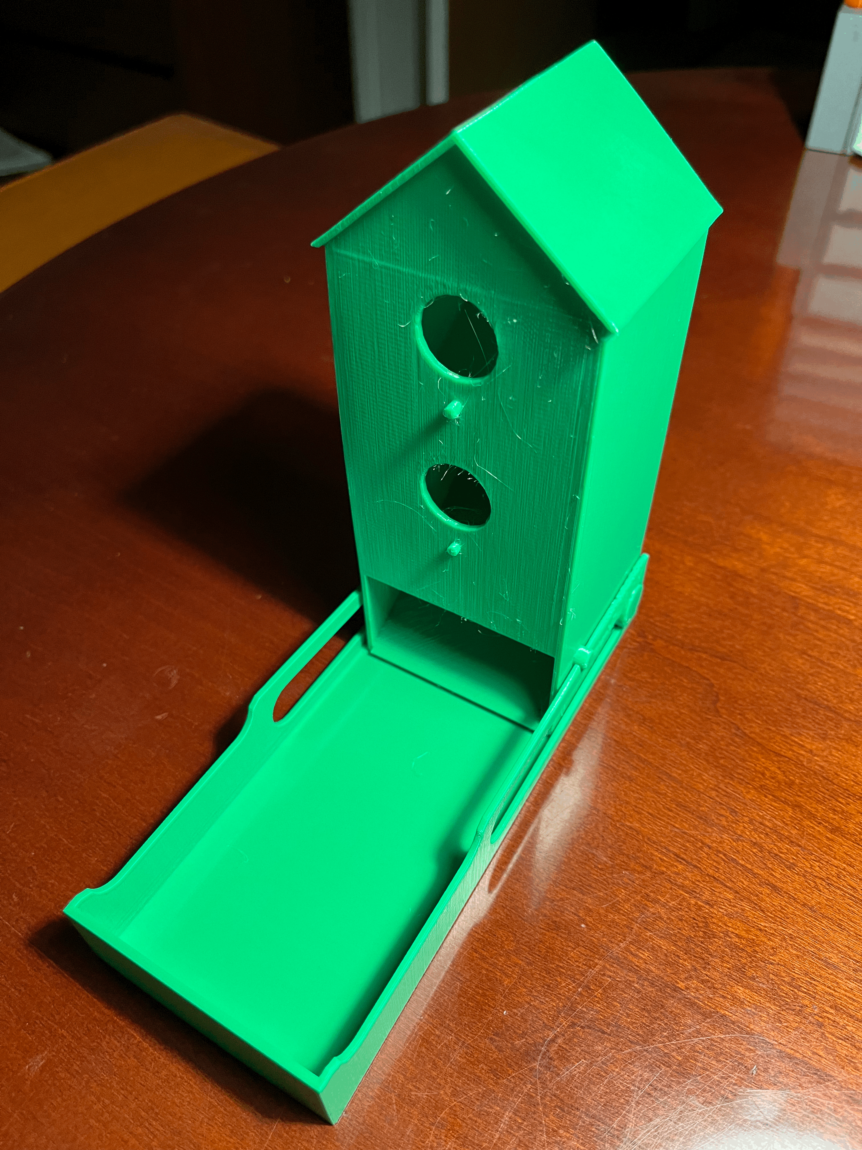 Printed Wingspan Dice House and Dice Yard