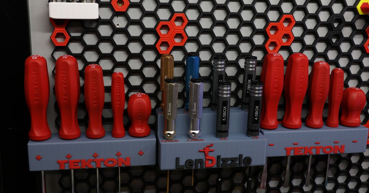 Hex screwdriver stand von lendizzle kostenloses stl modell