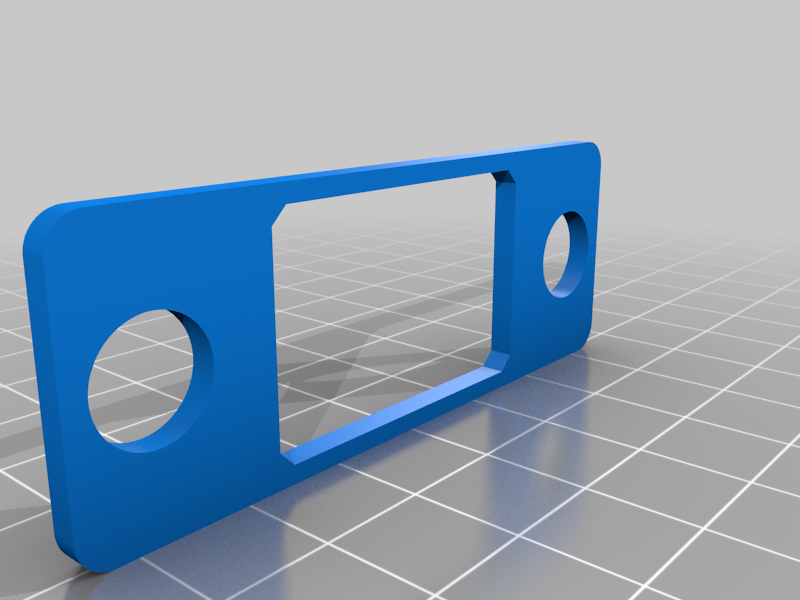 Door Latch Shim by James Snell Download free STL model