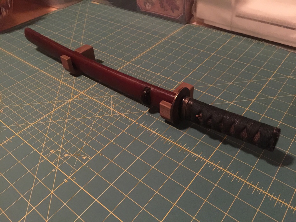 Wall Hanger / Katana Holder / Curtain Rod Hanger