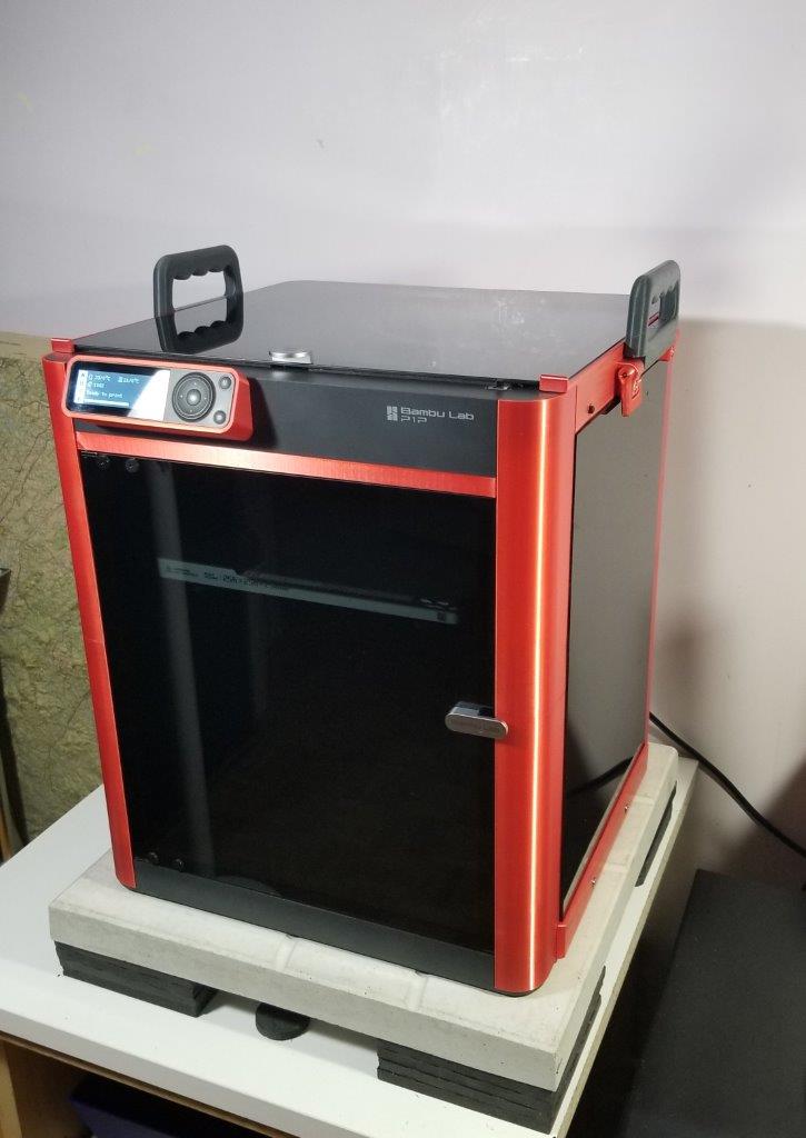 Bambu Lab P1P Enclosure with original Top Glass & Front Door by Gounn