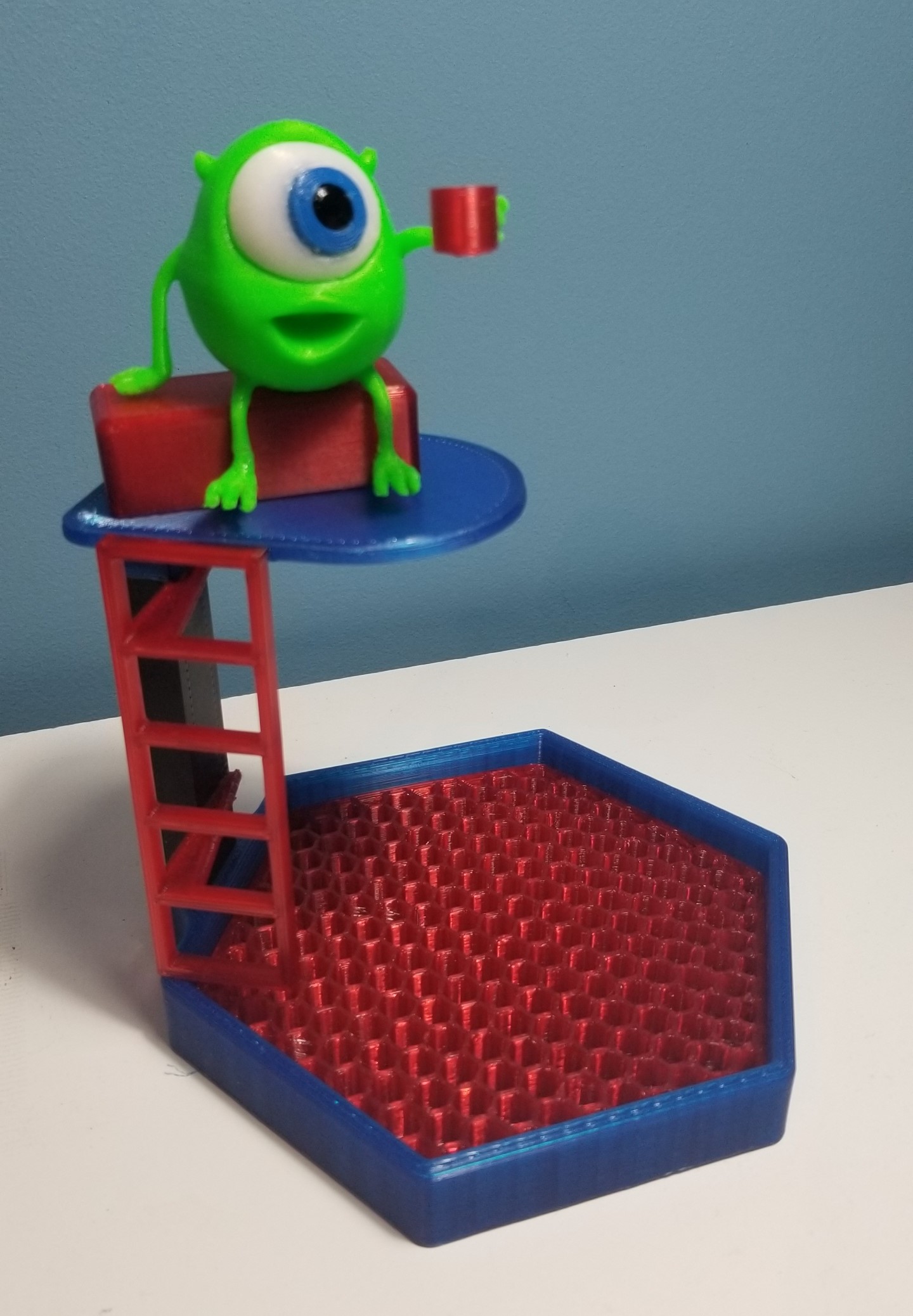 Miniatura 3 do modelo 3D Mike Wazowski Coaster