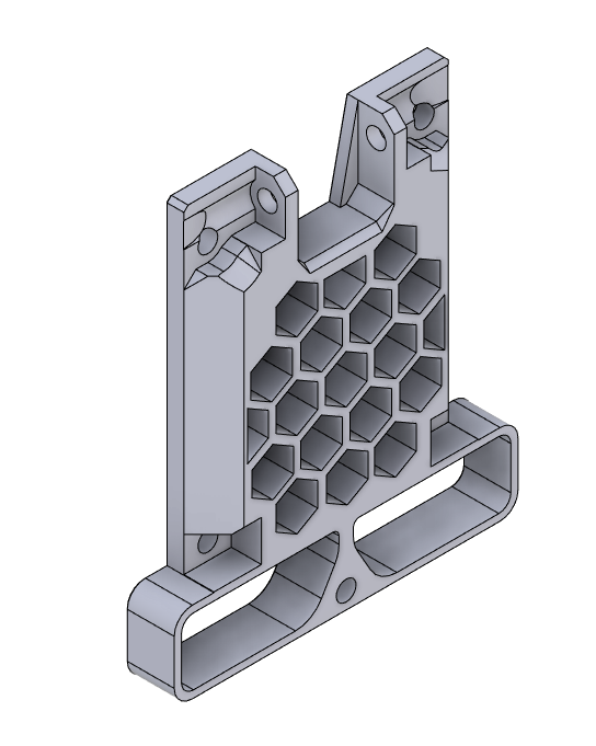E34M1/EVA 3 Lightweight Back Piece