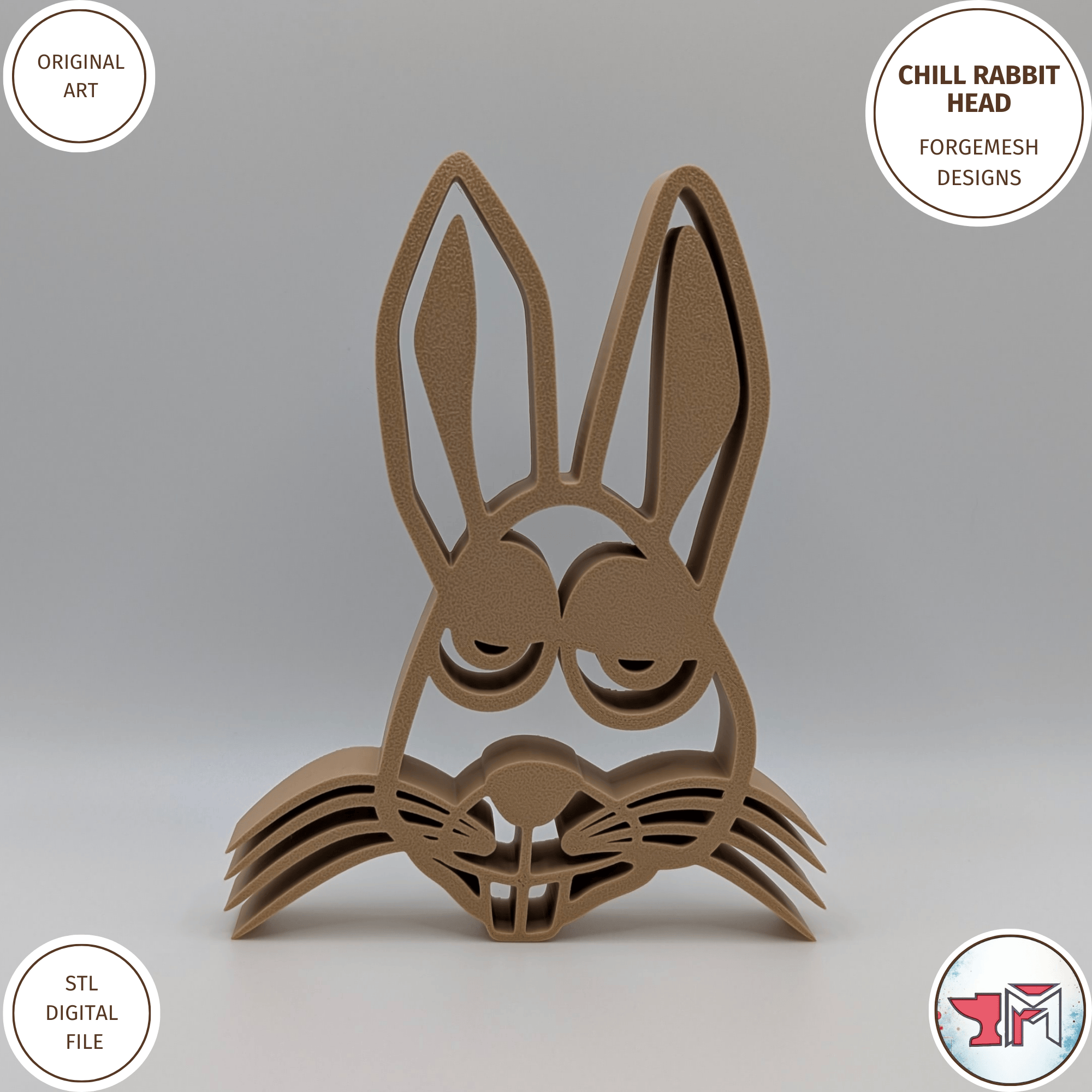 Chill Rabbit Head