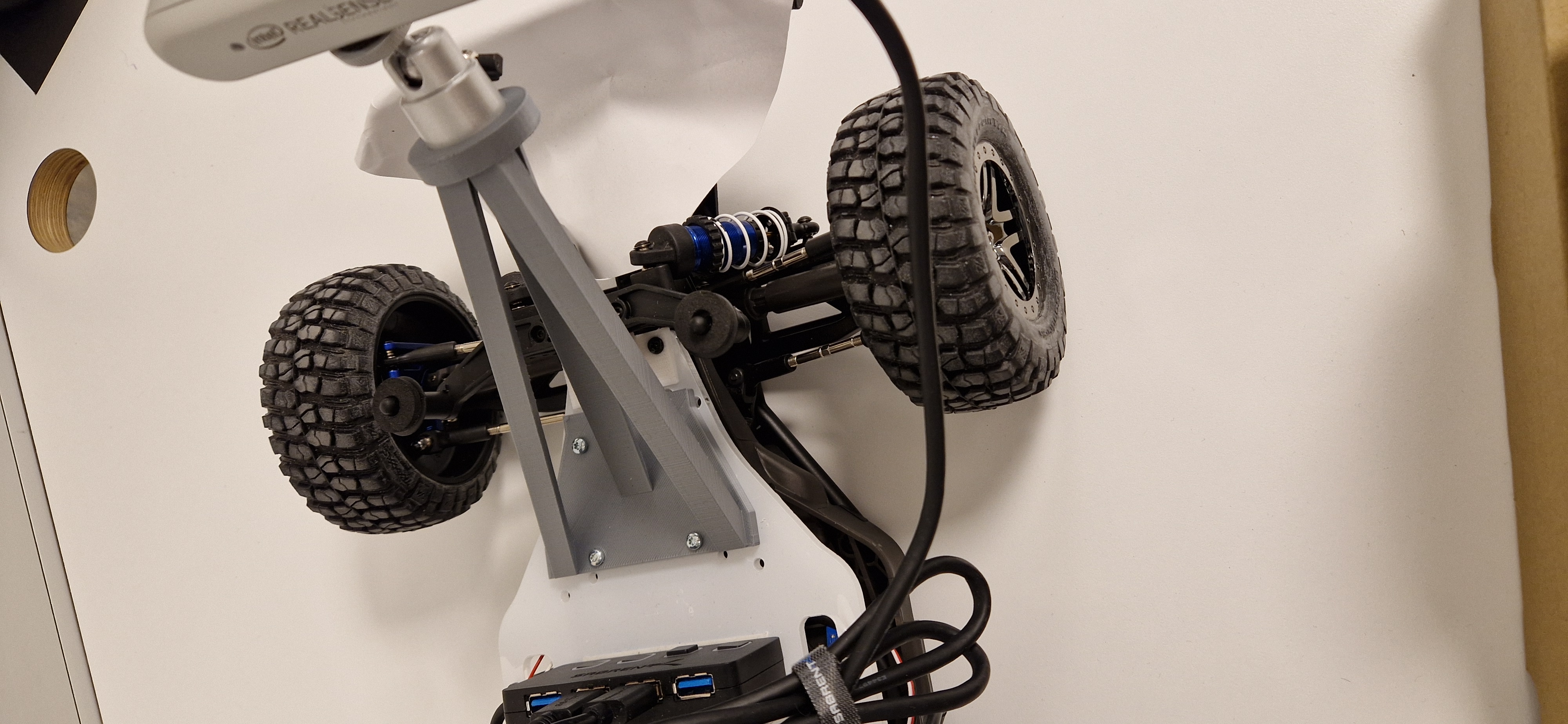 Camera mount f1tenth intel realsense by Erik Holmen Download free STL