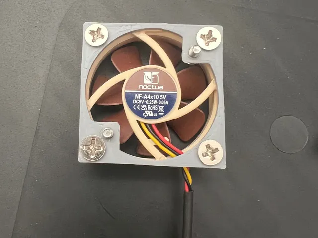 Ankermake M5 Marlin board fan mount for Noctua 40mm fan