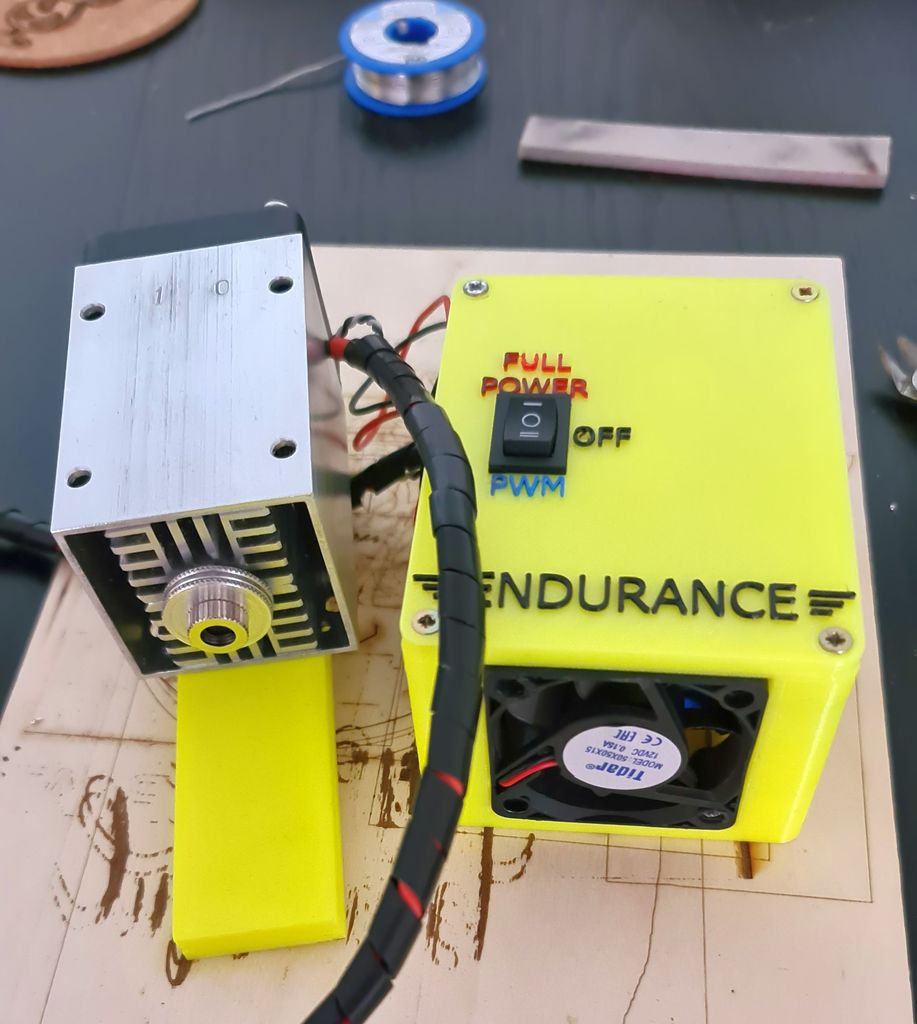 Multicolor Remix: Endurance Small Laser Box v2.0