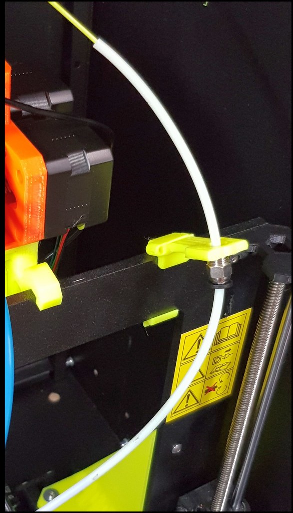 Prusa i3 MK2/S/3 Filament Guide ClipOn FESTO Remix