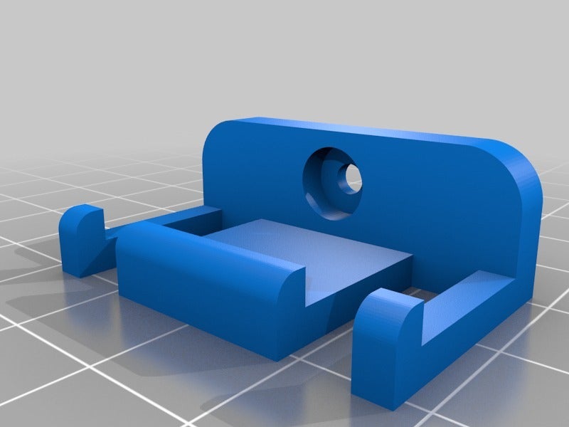 Two USB Cables Holder by ctheroux Download free STL model