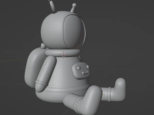 Astronaut sitting