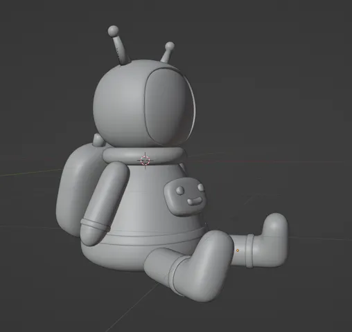 Astronaut sitting