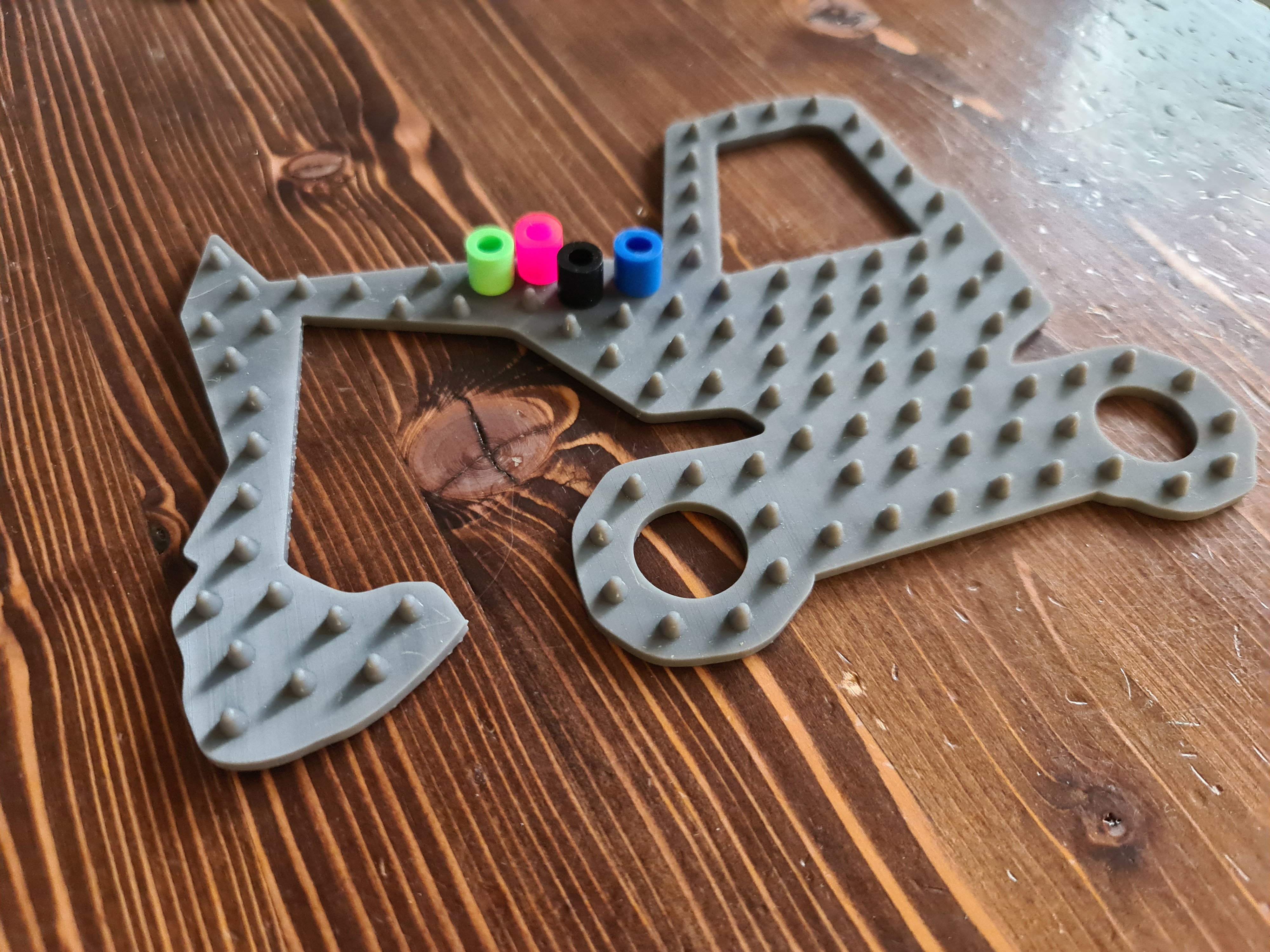 Excavator Iron Beads Maxi