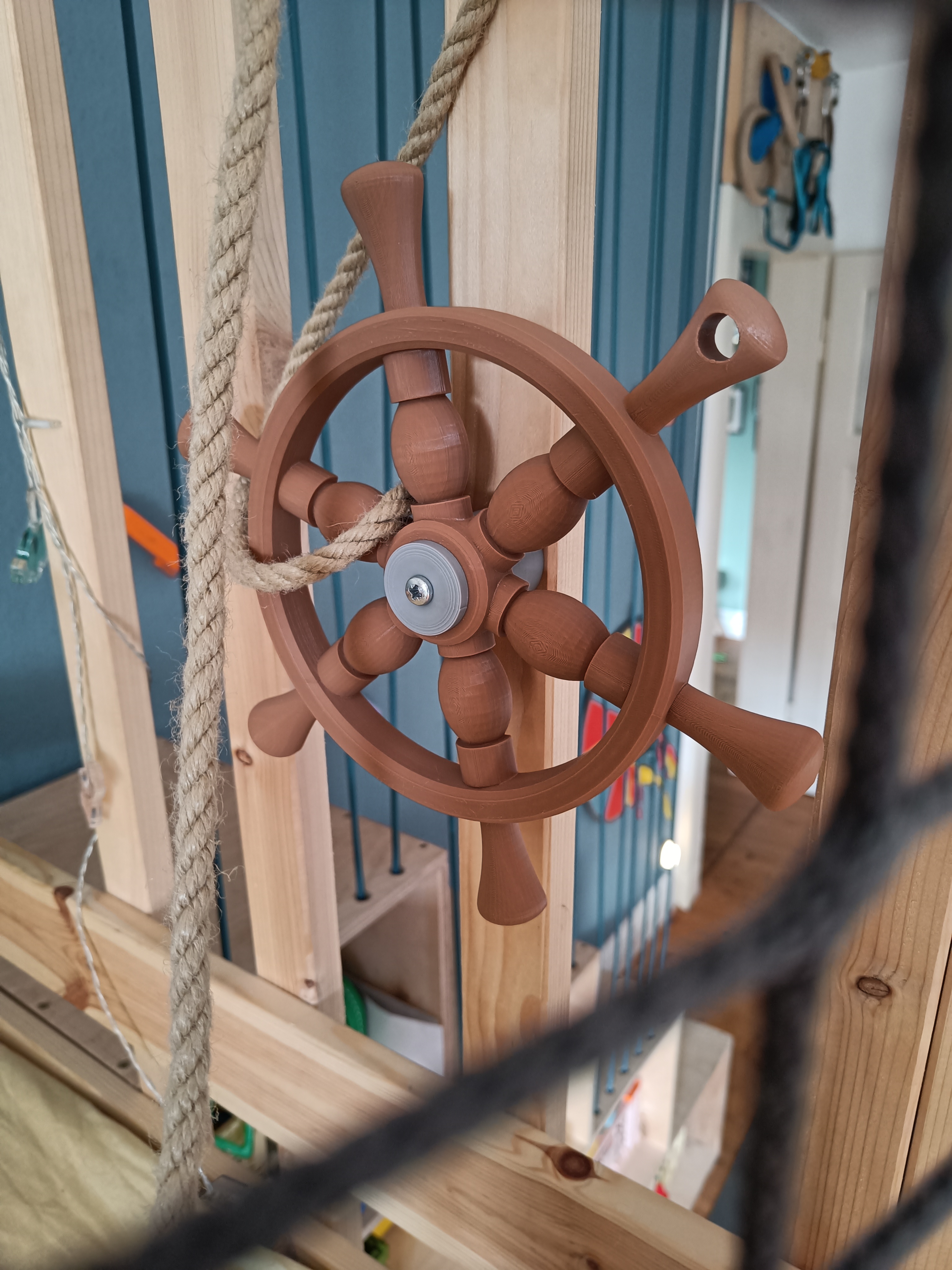 Pirate Ship Wheel Kids Toy
