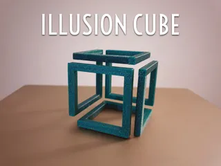 Illusion Cube by Jaatinen | Download free STL model | Printables.com