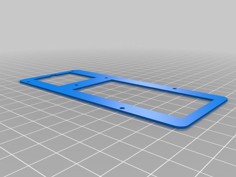 Miniatura 3 do modelo 3D pcDuino V2 Board Drilling And Mounting Plates