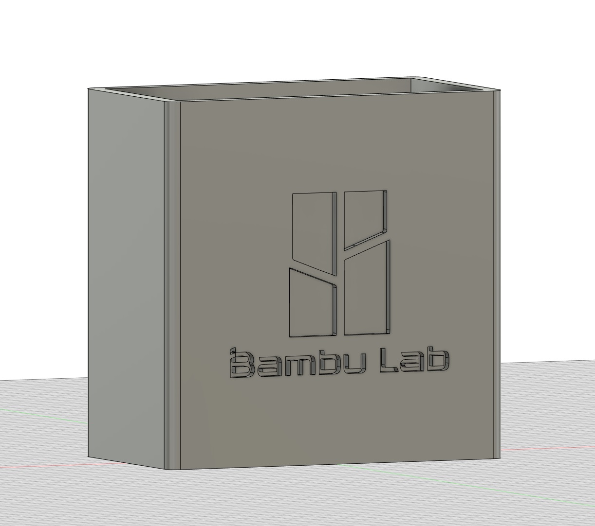 Bambulab Poop Shoot / Purge Bucket by Tatts Download free