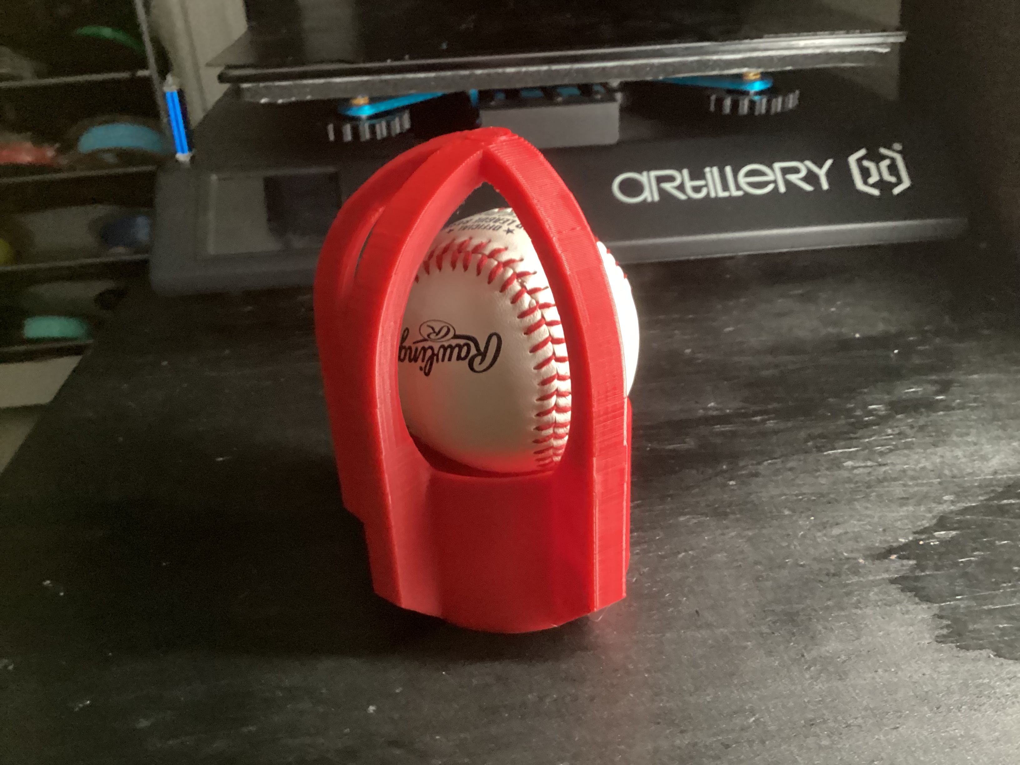 Miniatura 3 do modelo 3D Baseball Holder Trophy