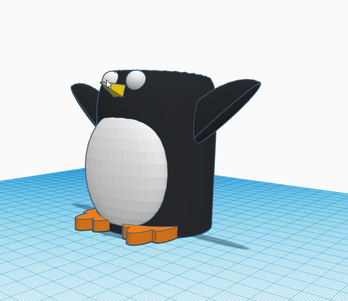 Penguin Pen Holder Cup by RogueCmdr3D | Download free STL model ...