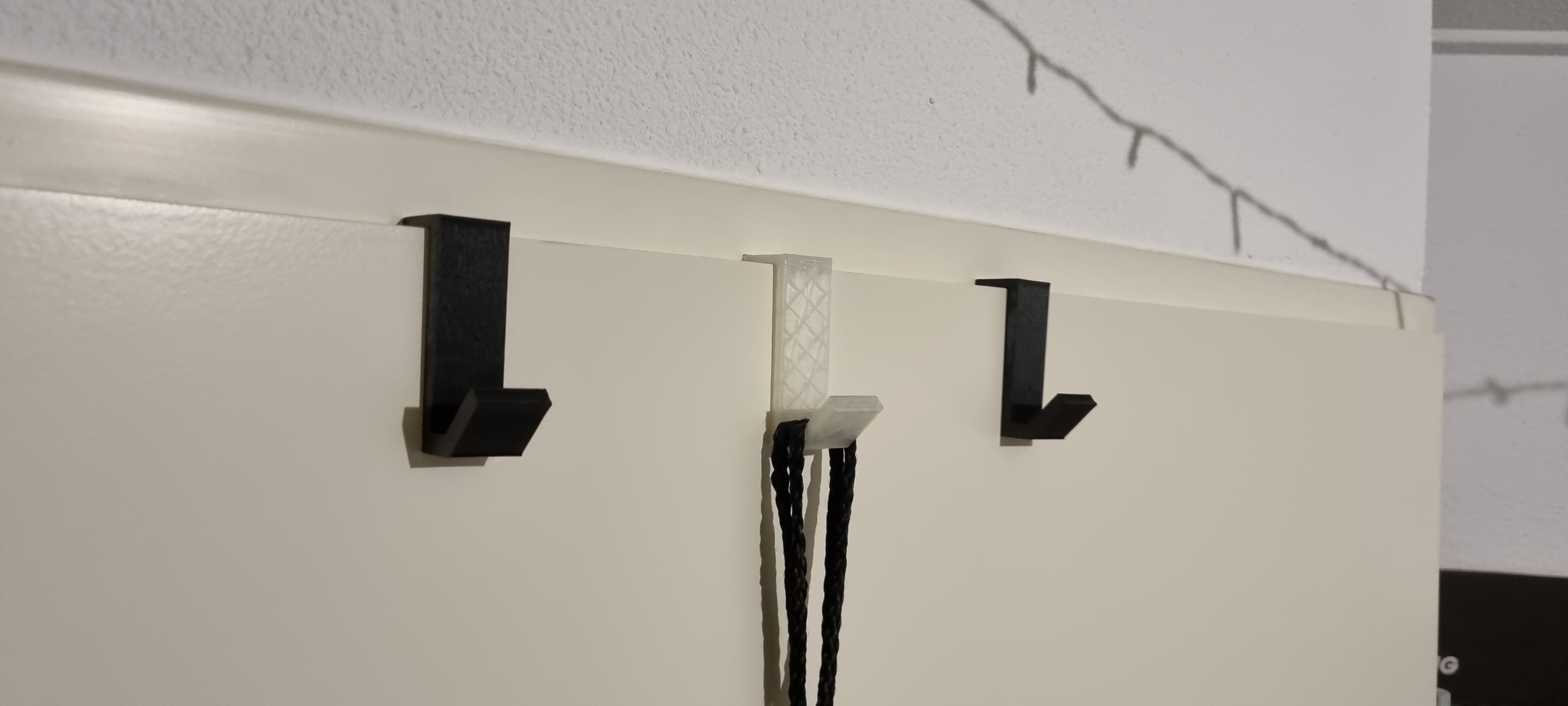 Clothing hook for on a door