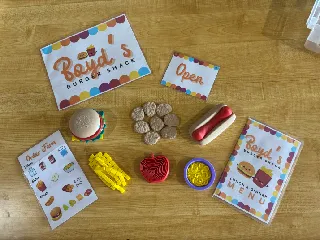 Burger Shop Play Set