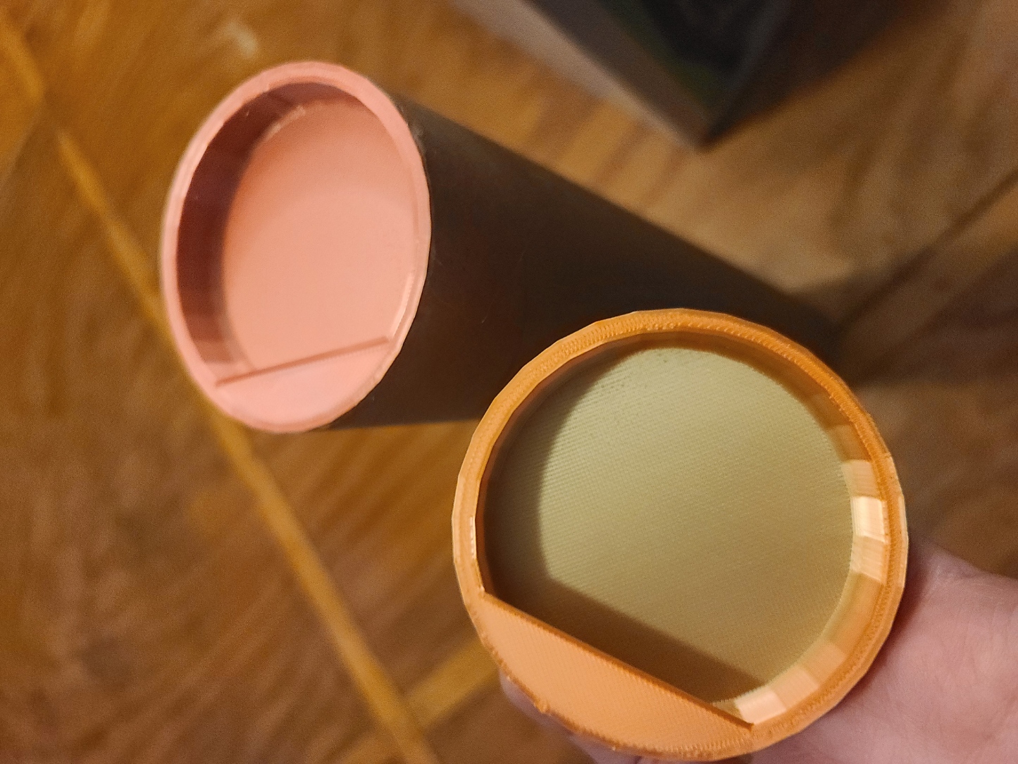3" inch Poster Tube End (Recycle the Vinyl Roll Tubes)