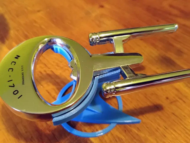 Star Trek bottle opener stand