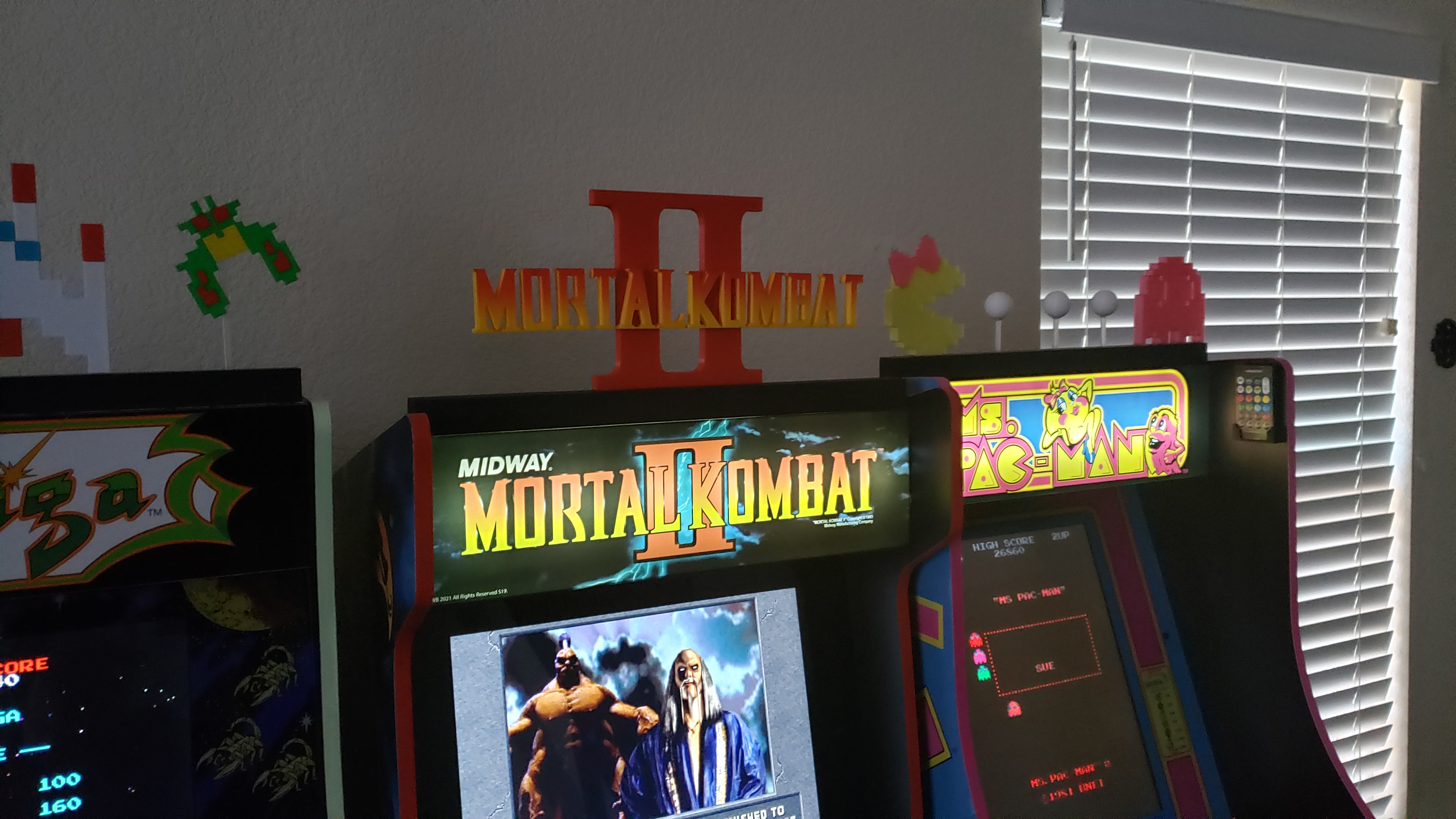 Mortal Kombat 2 inspired sign/logo