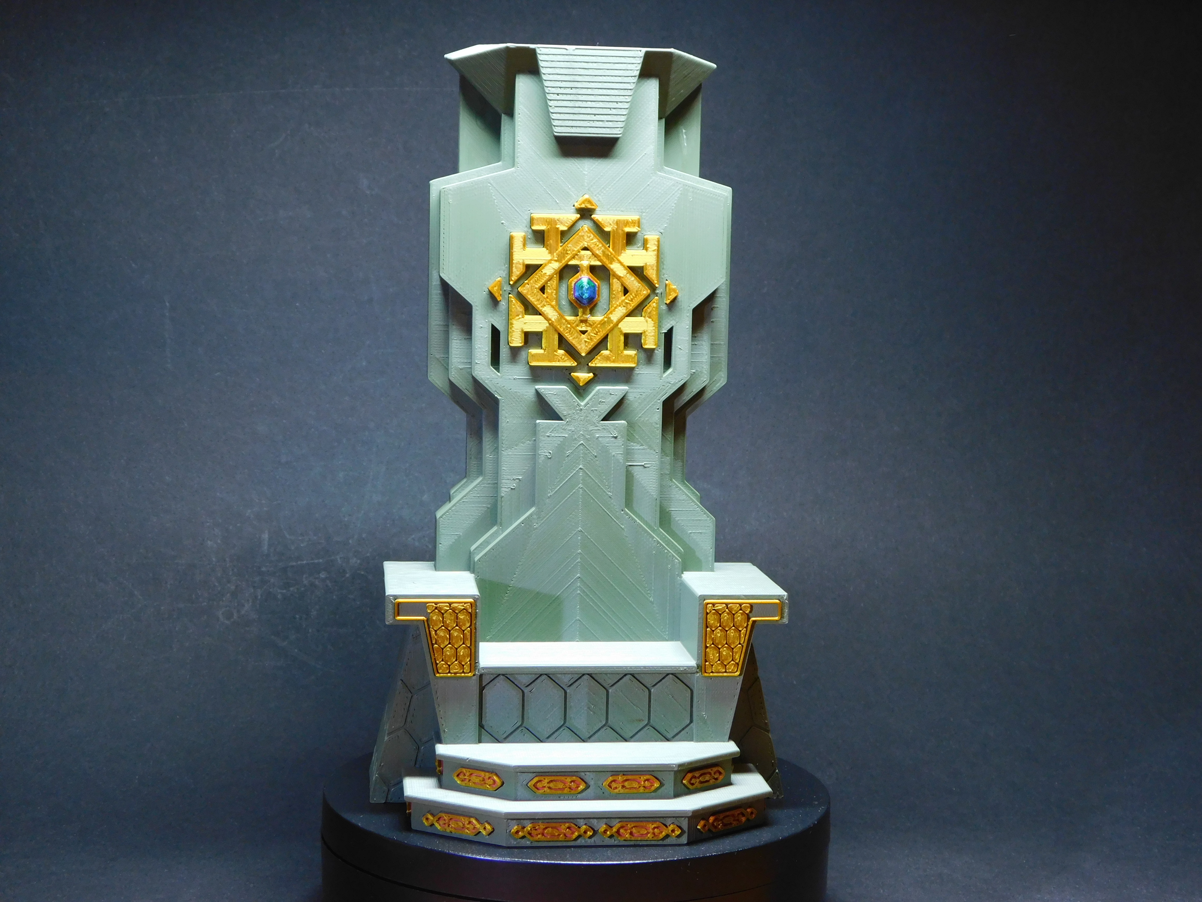 Miniatura 2 do modelo 3D Erebor Throne