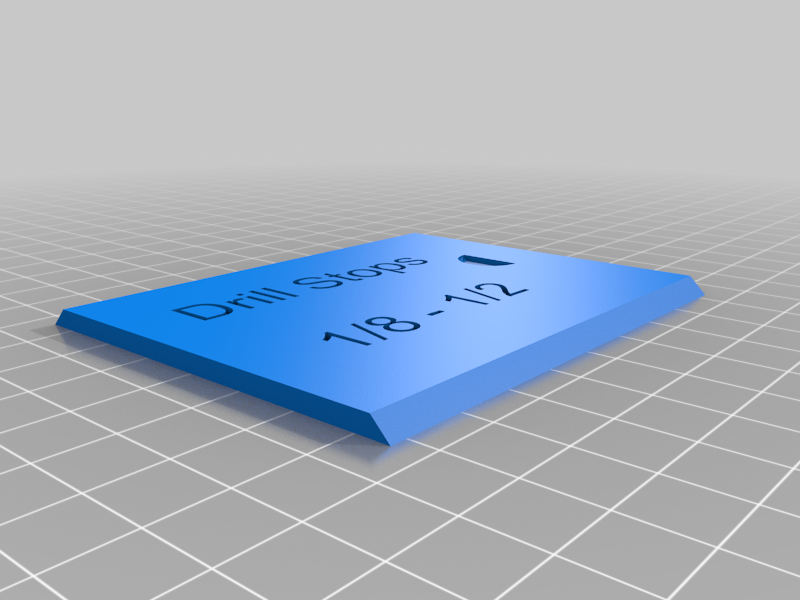 Miniatura 2 do modelo 3D Drill Stop Case