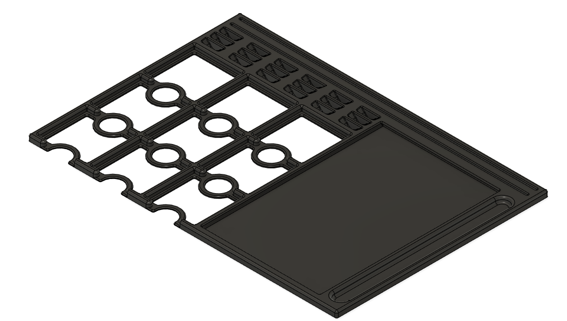 Kingdom Death Monster Player Boards Gear Grid and Trays