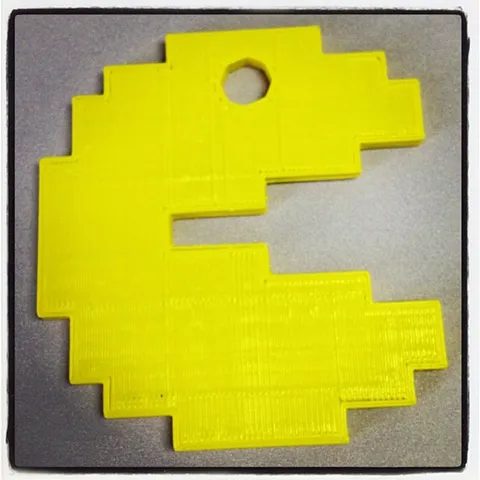 Pacman Luggage Tag