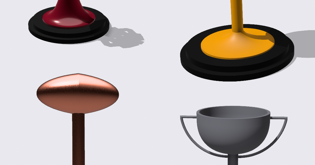 Mini Trophies by Klagar | Download free STL model | Printables.com