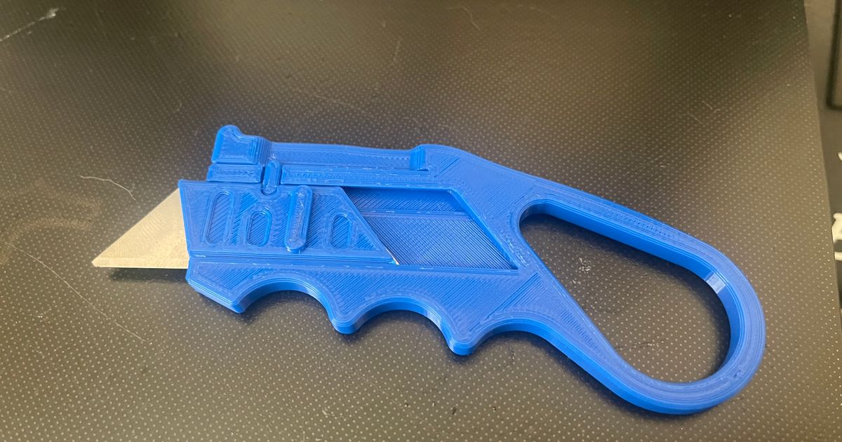 Karambit Utility Knife Blade by 7.treetrav Download free STL model