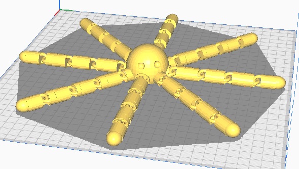 octopus with minion head