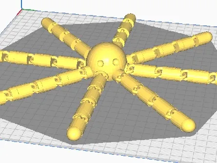 octopus with minion head