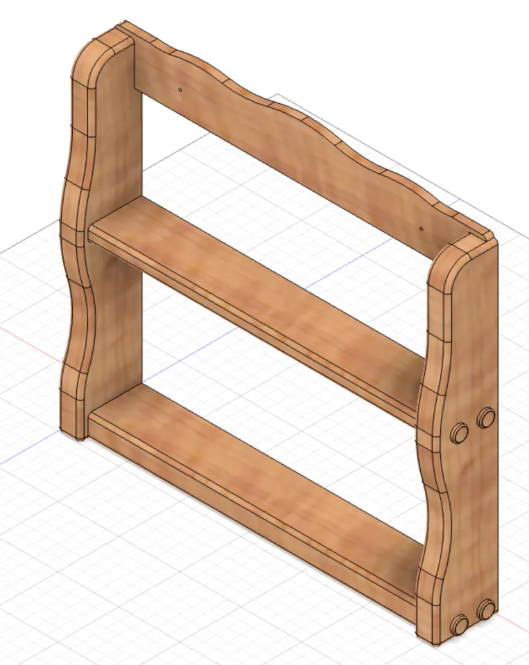 Simple Spice Rack by LarryD | Download free STL model | Printables.com
