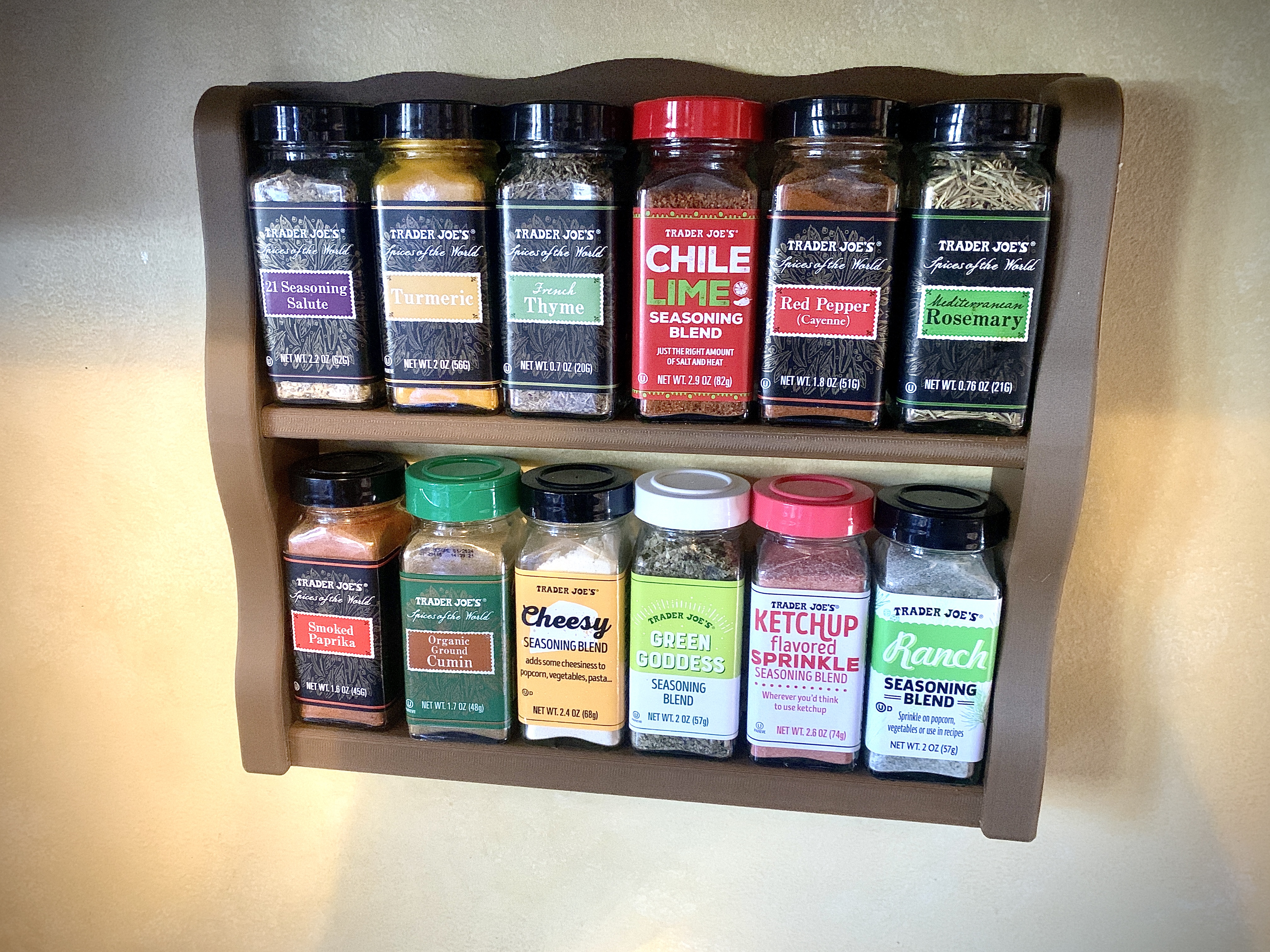 Simple Spice Rack