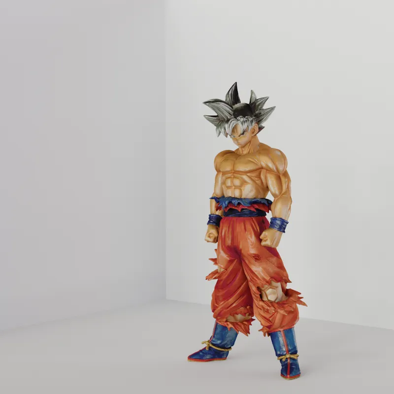 Free STL file GOKU DRAGON BALL MANGA FIGURINE ANIME DRAGON BALL Z