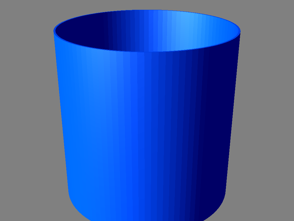Miniatura 3 do modelo 3D Parametric Round Container