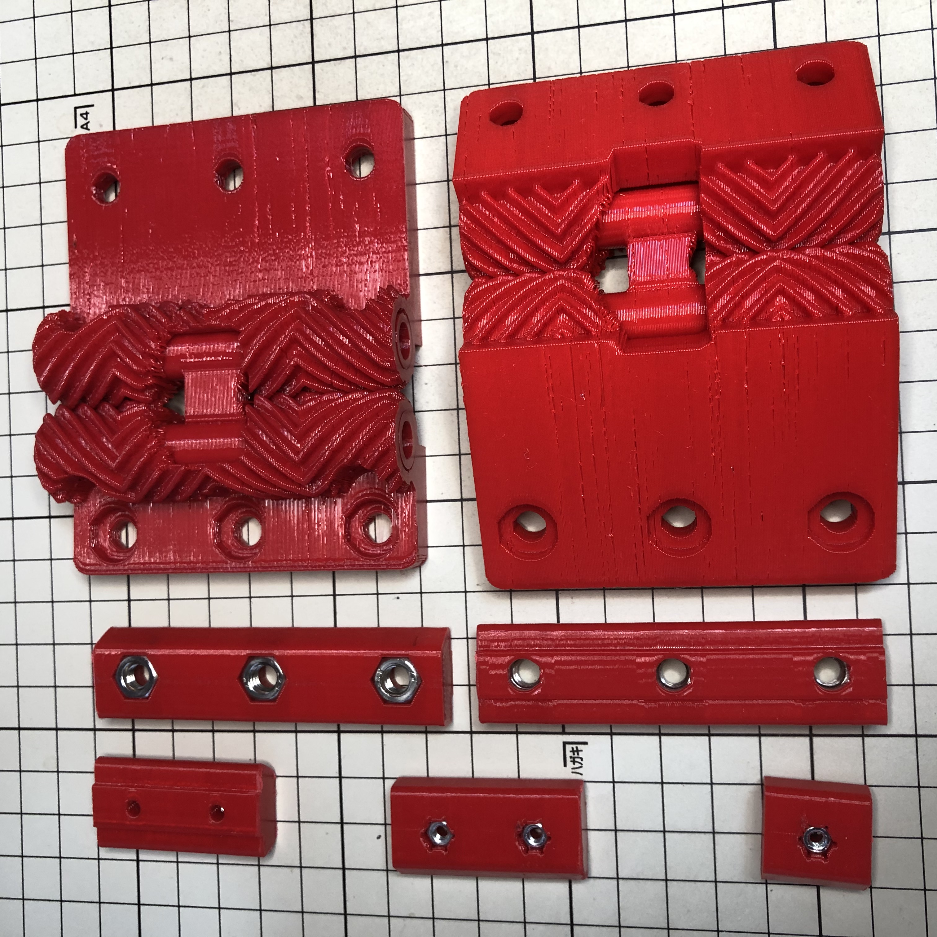 Geared hinge for FLSUN V400