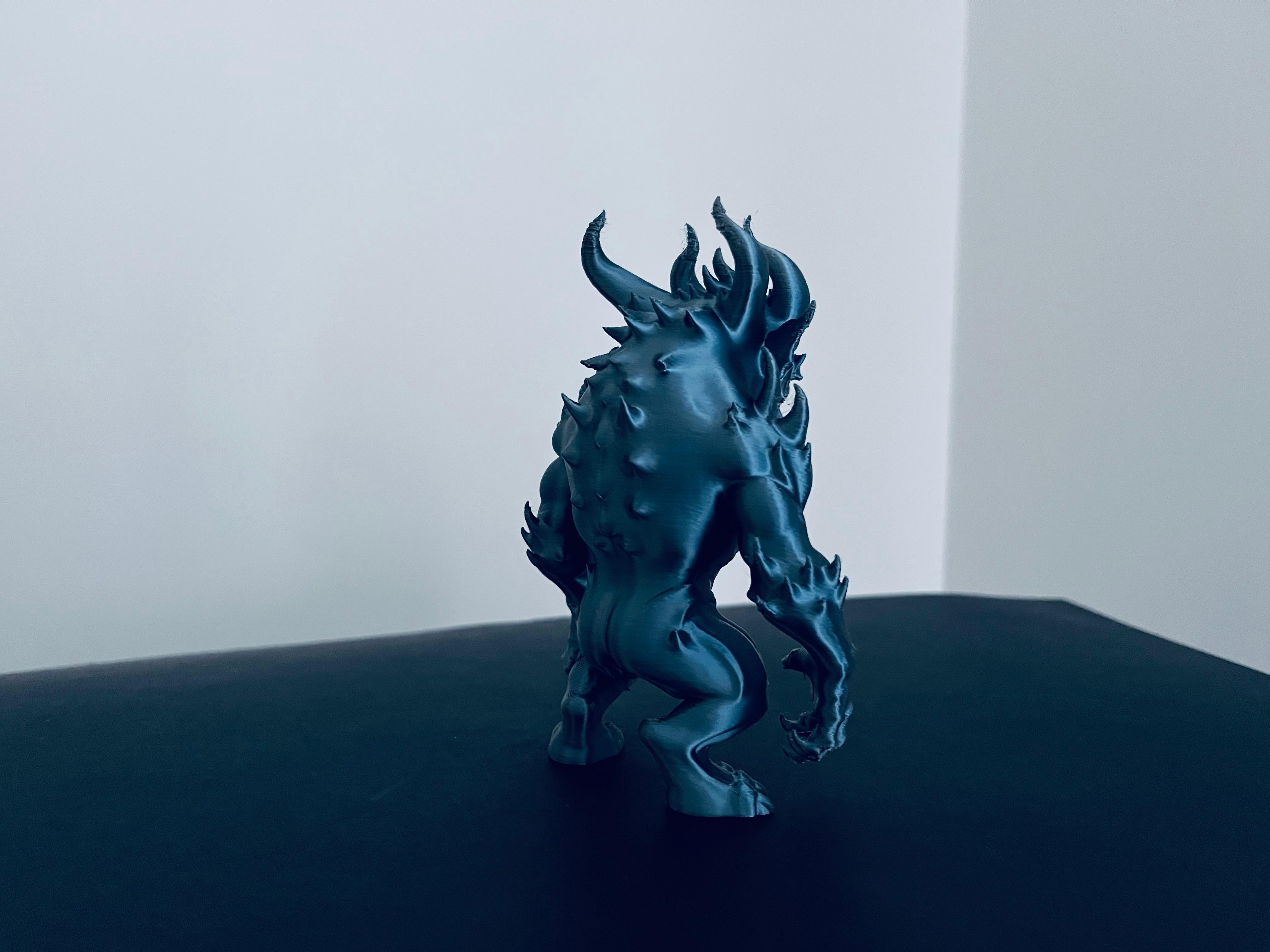 Demon warrior statute — miniatura 3