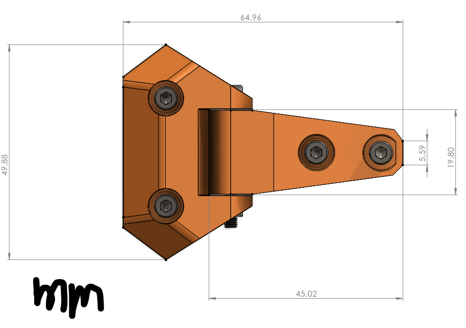 Miniatura 7 do modelo 3D Strong Hinge