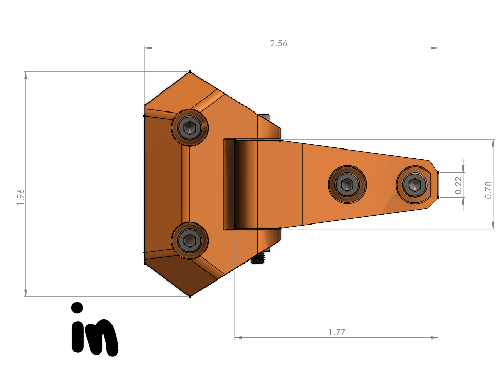 Miniatura 8 do modelo 3D Strong Hinge