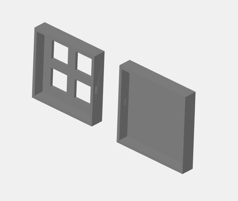 button test cube