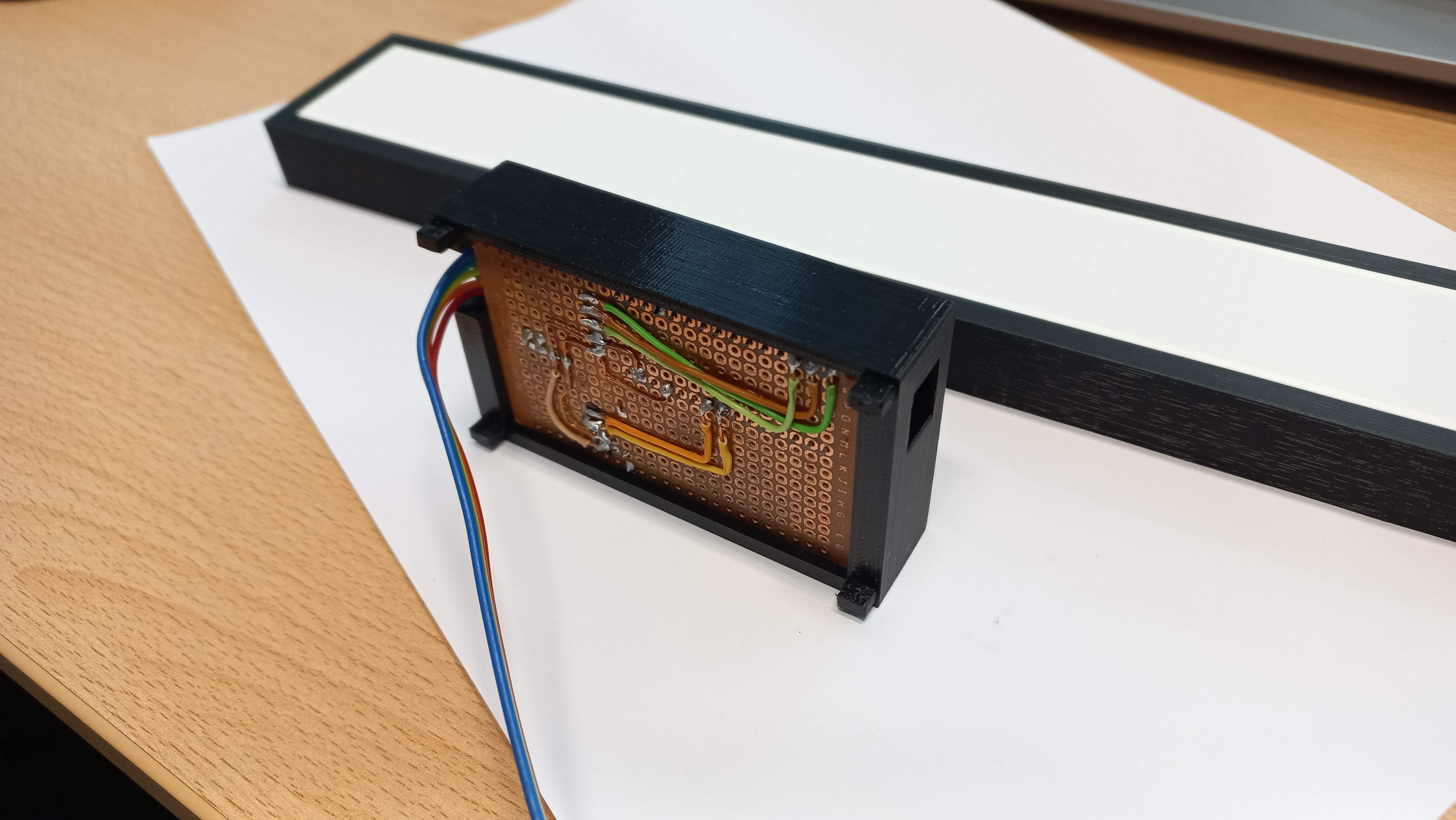 Miniatura 11 do modelo 3D Dot matrix display Clock frame with shader