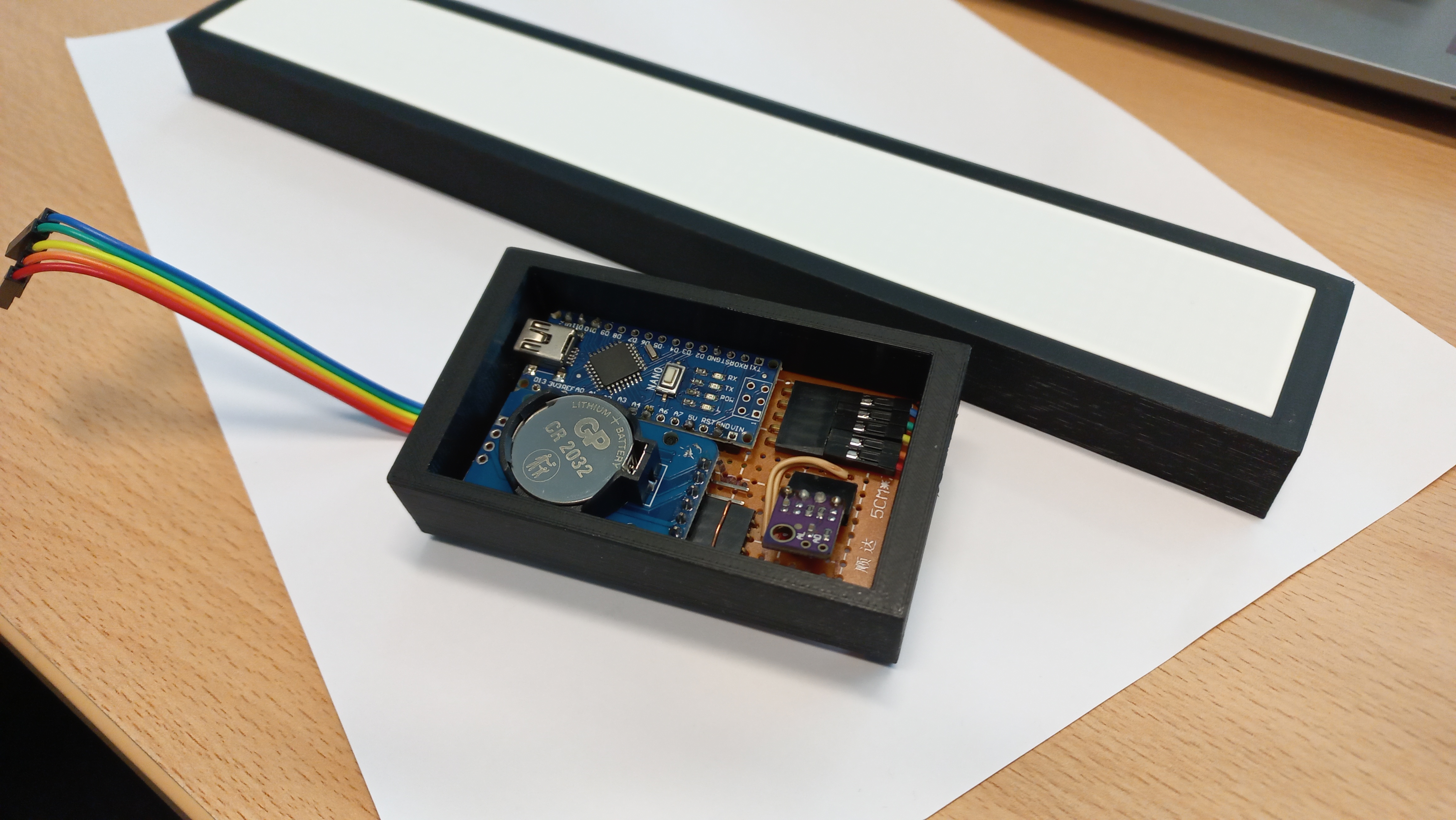 Miniatura 17 do modelo 3D Dot matrix display Clock frame with shader