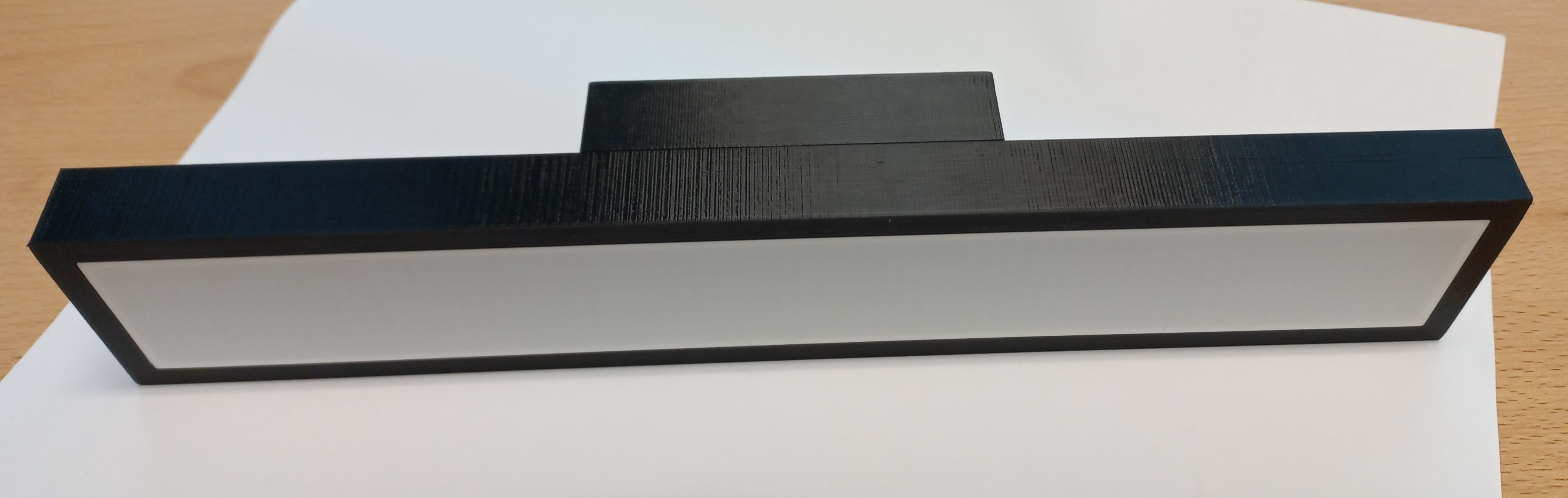 Miniatura 10 do modelo 3D Dot matrix display Clock frame with shader