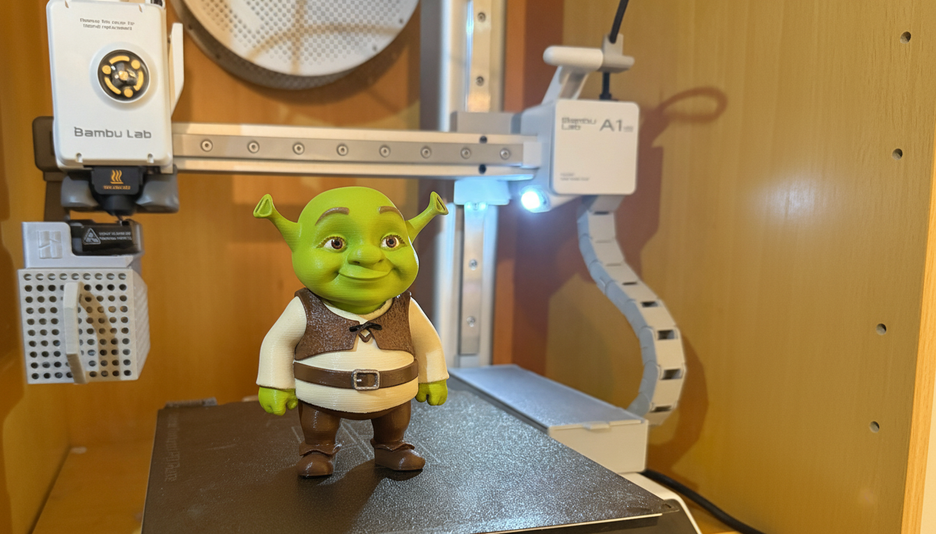 Chibi Baby Shrek – Tiny Swamp Ogre