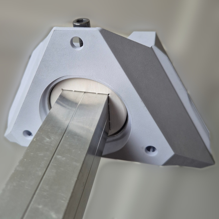 Starlink Mini - 30mm square pipe adapter 3D model